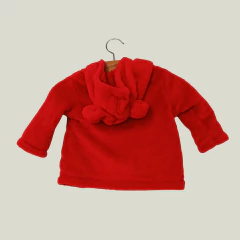 BUZO - CARTER'S - TALLE 3 MESES - PELUCHE ROJO - comprar online