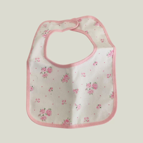 BABERO - BLANCO MOTIVO FLORES - comprar online