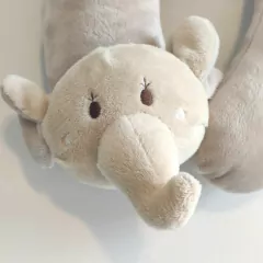 CUELLO ALMOHADA - COZY BABY - TALLE ÚNICO - GRIS MOTIVO ELEFANTE