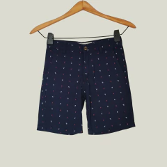 BERMUDA - CRAFT FLOW - TALLE 6 AÑOS - AZUL MOTIVO PALMERAS - comprar online