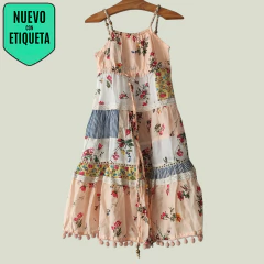 VESTIDO - CHEEKY - TALLE 3 AÑOS - BLANCO Y ROSA MOTIVO VARIOS - comprar online