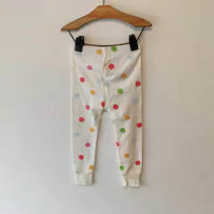 LEGGING - OLD NAVY - TALLE 2 AÑOS - BLANCO A LUNARES - comprar online