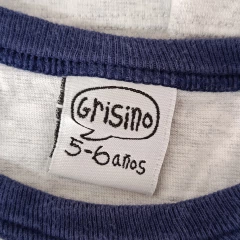 REMERA - GRISINO - TALLE 5 AÑOS - GRIS MOTIVO ESQUELETO en internet