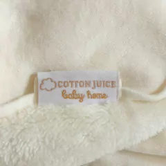 PANTUFLAS - COTTON JUICE - TALLE 3 A 6 MESES - BLANCO MOTIVO CONEJO - tienda online