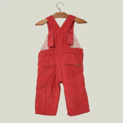 JARDINERO - BABYCOTTONS - TALLE 3 MESES - CORDEROY CORAL en internet
