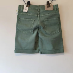 BERMUDA - ZARA - TALLE 9 AÑOS - VERDE - tienda online
