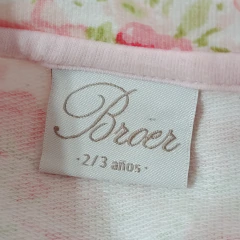 CAMPERA - BROER - TALLE 2 AÑOS - BLANCO FLOREADO en internet