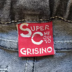 PANTALÓN JEAN - GRISINO - TALLE 12 A 18 MESES - GRIS en internet