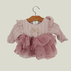 VESTIDO - DISNEY - TALLE RN - ROSA MOTIVO MINNIE