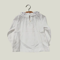 BLUSA - BABYCOTTONS - TALLE 18 MESES - BLANCO FLOREADO - comprar online