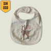 BABERO - BABY VISION - TALLE SUGERIDO 3 A 6 MESES - GRIS CON LEYENDA - comprar online