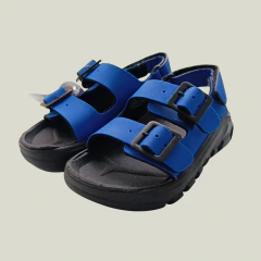 SANDALIAS - WONDER NATION - TALLE AR 23 - AZUL Y NEGRO - PilchaGo