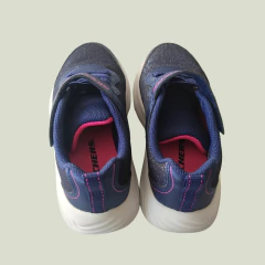 Imagen de ZAPATILLAS - SKECHERS - TALLE AR 26,5 - AZUL Y FUCSIA CON BRILLOS