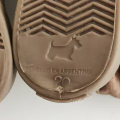 BOTAS - MIMO - TALLE AR 20 - GAMUZA MARRÓN en internet