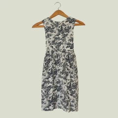 VESTIDO - PAULA CAHEN D'ANVERS - TALLE 8 AÑOS - BLANCO Y AZUL MOTIVO VARIOS - comprar online