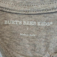 REMERA - BURT'S BEES - TALLE 7 AÑOS - MARRÓN