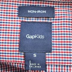 CAMISA - GAP - TALLE 7 AÑOS - CUADROS ROJO en internet