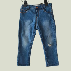 PANTALÓN JEAN - ZARA - TALLE 18 A 24 MESES - AZUL - comprar online