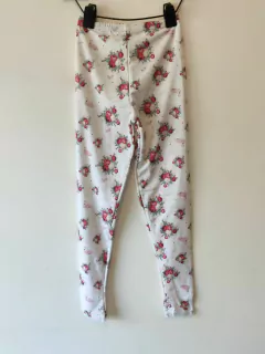 LEGGING - UPSY DAISY - TALLE 5 A 6 AÑOS - BLANCO FLOREADO - comprar online