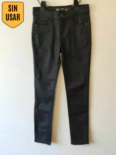 PANTALÓN - DENIM CO - TALLE 8 A 9 AÑOS - ENGOMADO NEGRO