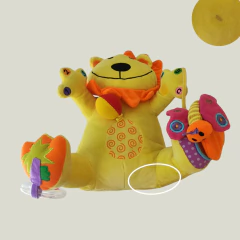 JUGUETE - PELUCHE INTERACTIVO - BIBA TOYS - MOTIVO LEÓN (34 CM DE ALTO) - tienda online