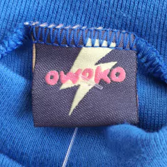 REMERA - OWOKO - TALLE 6 MESES - AZUL ML en internet