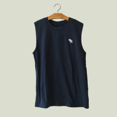 MUSCULOSA - ABERCROMBIE - TALLE 7 A 8 AÑOS - AZUL - comprar online