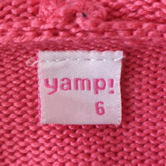 CAMPERA LIVIANA - YAMP! - TALLE 6 AÑOS - TEJIDO ROSA - PilchaGo