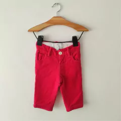 PANTALÓN - BABYCOTTONS - TALLE 3 MESES - CORDEROY ROSA