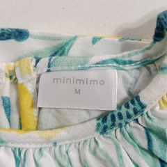 REMERA - MIMO - TALLE 6 MESES - BLANCO MOTIVO FLORES en internet
