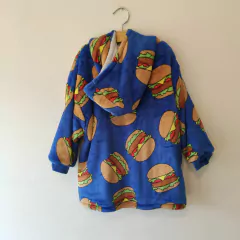 Imagen de BUZO - PRIMARK - TALLE 4 A 5 AÑOS - REVERSIBLE PLUSH MOTIVO COMIDAS