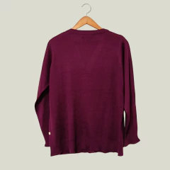 CARDIGAN - AVAASA - TALLE M - BORDÓ - comprar online