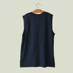 MUSCULOSA - ABERCROMBIE - TALLE 7 A 8 AÑOS - AZUL en internet