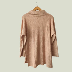 POLERA - TULLE - TALLE 42 - MARRÓN - PilchaGo