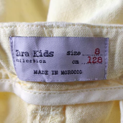 BERMUDA - ZARA - TALLE 8 AÑOS - AMARILLO