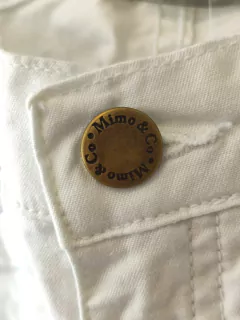PANTALÓN - MIMO - TALLE 6 AÑOS - BLANCO - comprar online