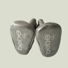 BOTAS - BEBE BABY - TALLE AR 16 - PLATEADO en internet