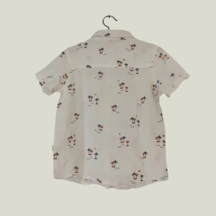 CAMISA - CHEEKY - TALLE 18 A 24 MESES - BLANCO MOTIVO PLAYA en internet