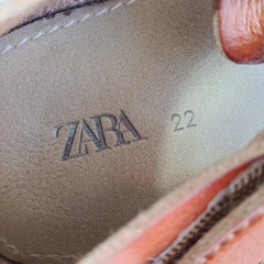 ZAPATOS - ZARA - TALLE AR 21 - MARRÓN