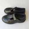 ZAPATOS - KRUNCHI - TALLE AR 28 - NEGROS ESCOLARES