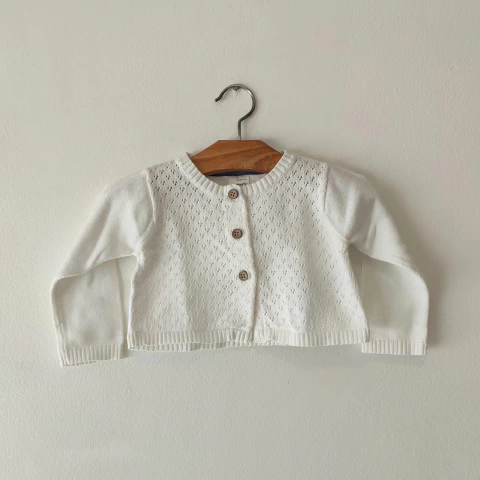 SAQUITO - CARTER'S - TALLE 6 MESES - BLANCO - comprar online