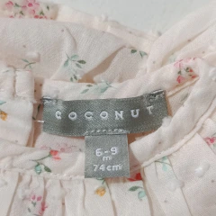 BLUSA - COCONUT - TALLE 6 MESES - ROSA MOTIVO FLORES en internet