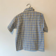 CAMISA - LITTLE HARRY - TALLE 3 AÑOS - A CUADROS AZUL Y BLANCO en internet