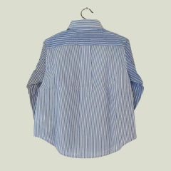 CAMISA - POLO RALPH LAUREN - TALLE 2 AÑOS - A RAYAS BLANCO Y CELESTE en internet