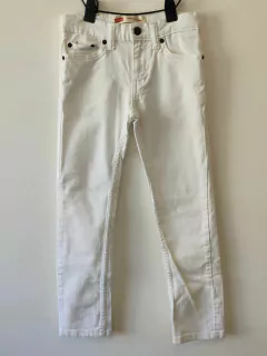 PANTALÓN JEAN - LEVI'S - TALLE 8 AÑOS - BLANCO