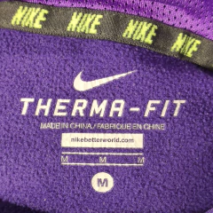 BUZO - NIKE - TALLE 10 A 12 AÑOS - VIOLETA CON POLAR INTERNO - PilchaGo