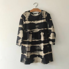 VESTIDO - H&M - TALLE 2 A 4 AÑOS - BATIK BEIGE Y NEGRO - comprar online