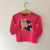 REMERA - OWOKO - TALLE 6 MESES - ROSA MOTIVO MONSTRUITO ML