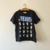 REMERA - ZARA - TALLE 7 AÑOS - NEGRA MOTIVO CALABERAS - comprar online