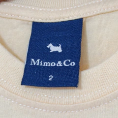 REMERA - MIMO - TALLE 2 AÑOS - AMARILLO MOTIVO BALLENA en internet